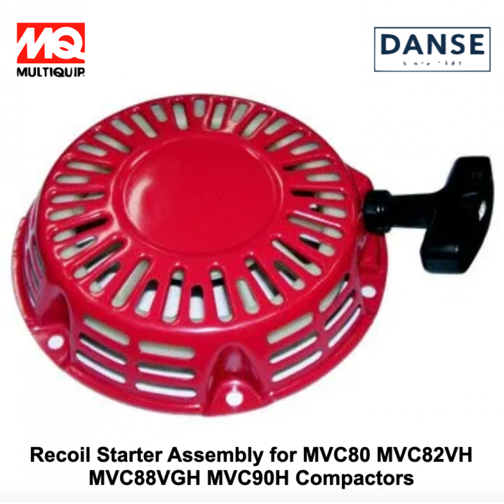Recoil Starter Assembly for MVC80 MVC82VH MVC88VGH MVC90H Plate 